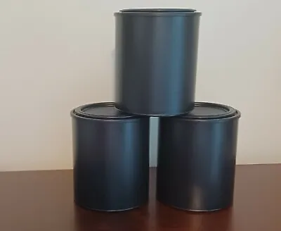 Set Of 3 New Plastic Quart-Size Paint (Craft) Cans With Lids • $19.50