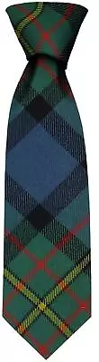 Clan Tie MacLaren Ancient Tartan Pure Wool Scottish Handmade Necktie • £29.99