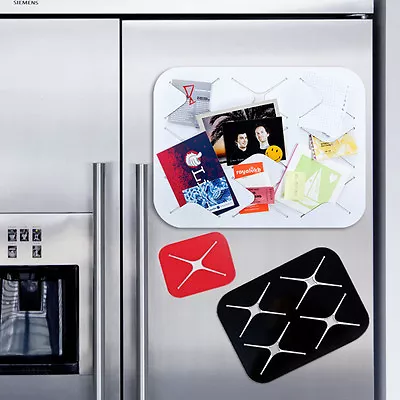 £5.99 • Buy Set Of 3 Magnetic Memo Boards Kitchen Fridge Notice Board For Notes Lists Photos