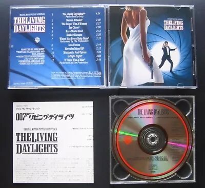 The Living Daylights OST 1987 JAPAN CD 32XD-788 A-ha PRETENDERS James Bond 007 • $14.53