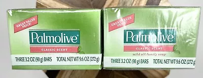 Palmolive Bath Bar Soap Classic Scent Mild 3.2oz  6 Bars Sealed New • £5.78