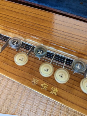 $120 • Buy Taishogoto Kindenryu Shikishima Electric Harp Made In JAPAN Used With Hard Case