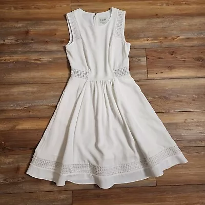 Reiss Women's Sleeveless White Dress Size  2 Britt • $47.95