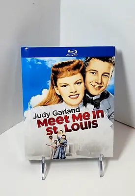 Meet Me In St Louis Blu-ray DVD And CD Judy Garland (Hardcover Book) Illustrated • $14.89