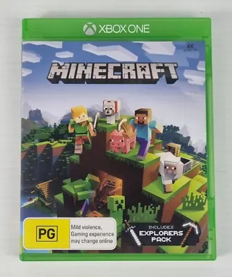 Minecraft XBOX One Edition Game Mojang PG - Free Post • $20.66