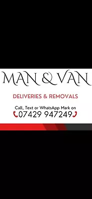 Courier Service Man And Van Collection/Delivery EBay Delivery Service • £1