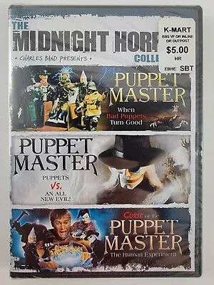 Midnight Horror Collection: Puppet Master (DVD 2011) Brand New/ Factory Sealed • $6.75