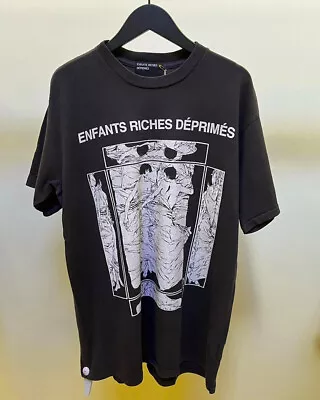 Enfants Riches Deprimes Couple In Bed Mens Womens Black Cotton T Shirt • $86