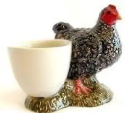 £16.95 • Buy Quail Ceramics  Egg Cup With Maran Hen