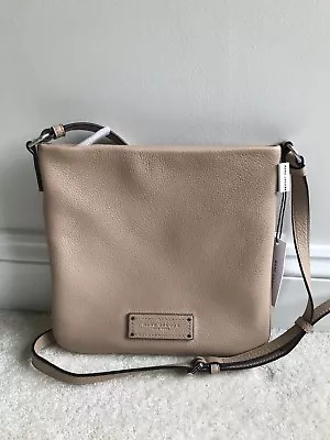 NEW! MARC JACOBS Too Hot To Handle Sia Crossbody Messenger Bag Sandstone Neutral • $144.99