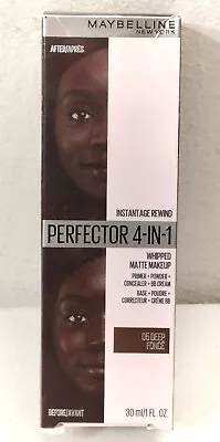 Maybelline Instant Age Rewind 4-In-1 Whipped Matte Makeup 05 Deep NEW • $9.99