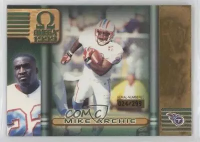 1999 Pacific Omega Gold /299 Mike Archie #235 Rookie RC • $5.14