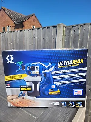 £750 • Buy Graco Ultra Max Cordless Airless Handheld Paint Sprayer 17M367