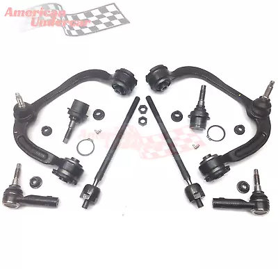 Lifetime Ford F150 Ball Joints Control Arms Tie Rod Steering Kit 2009 - 2014 4x4 • $266