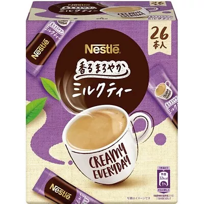 Nestle Mild Milk Tea Powder 26 Sticks From Japan Japanese Foods • $7.87