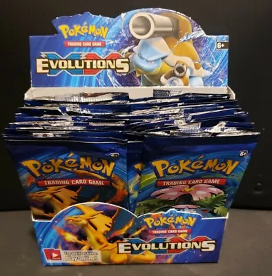 Empty Pokemon Xy Evolutions Booster Box/36 Booster Packs No Cards • $60
