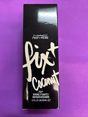 Mac Prep+Prime FIX Plus Setting Spray Coconut 3.4 Fl.oz New • $22.95