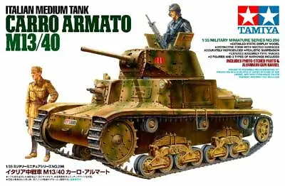 $26.90 • Buy Tamiya 35296 1/35 Scale Model Kit WWII Italian Medium Tank Carro Armato M13/40