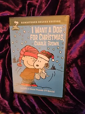 NEW And SEALED DVD - I Want A Dog For Christmas Charlie Brown (DVD 2003) NEW!! • $9.95