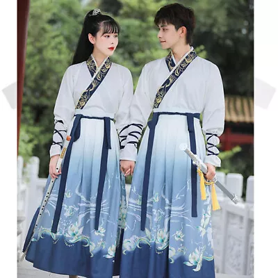 Role Play Costumes For Women Hanfu Dress Men Ming Dynasty Hanfu Chinese Traditio • $37.04