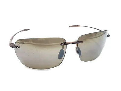 Maui Jim Banzai MJ 425-26 Brown Rimless Sunglasses Brown Lens 61-12 127 Japan • $104.99