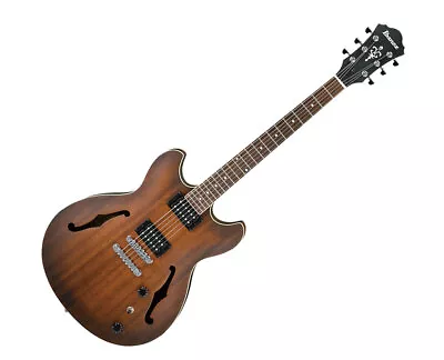 Used Ibanez AS53TF Artcore Semi-Hollow Electric Guitar - Tobacco Flat • $259.99