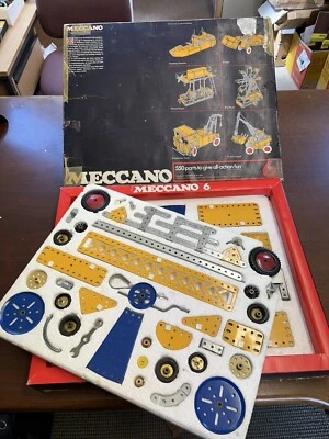 £72.50 • Buy Vintage Meccano Set 6, From 1976, 100% Complete In Original Box With Manuals