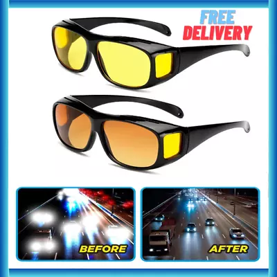 Headlight Glasses With  Glarecut  Technology Drive Safely At Night For Driving🔥 • $7.89