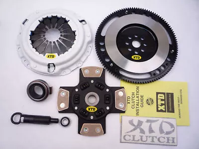 Xtd Stage 5 Clutch & 9lbs Flywheel Kit 94-01 Integra Civic Crv B16 B18 B20 • $279