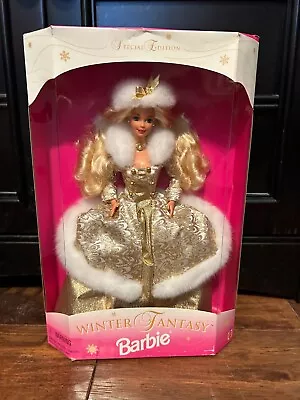 1995 Blonde Winter Fantasy Barbie Special Edition  • $15