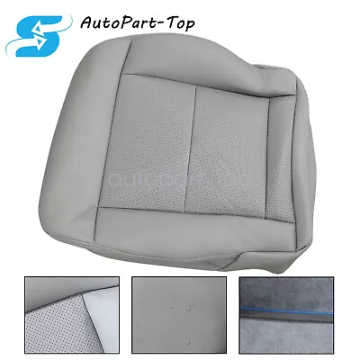 Fits 2010-2014 Mercedes Benz Front Driver Side Bottom Seat Cover Leather Gray • $30.49