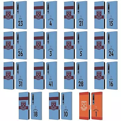 West Ham United Fc 2020/21 Players Away Kit Leather Book Case For Xiaomi Phones • $23.95
