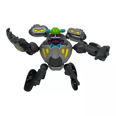 Ready 2 Robot Grey Yellow Mechanized Warrior With Figure Gently Used • $6.99