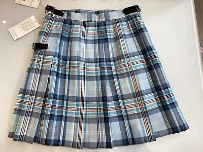 New Lochcarron 100%Wool Mini Skirt Kilt-Made In Scotland 18  Length-Tartan/Plaid • £241.68