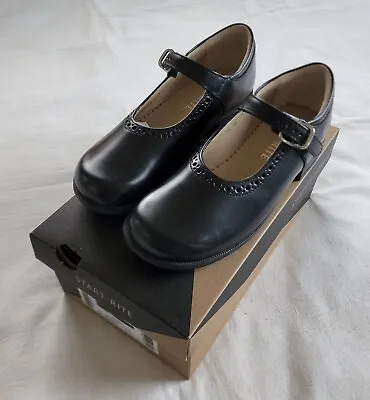 £57.59 • Buy Start-Rite Girls Louisa Mary Jane Black School Shoes Size UK 12.5 E / EU 31