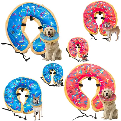 £14.99 • Buy Dirty Little Paws REPLACEMENT COVER Inflatable Dog Cone Doughnut Recovery Collar