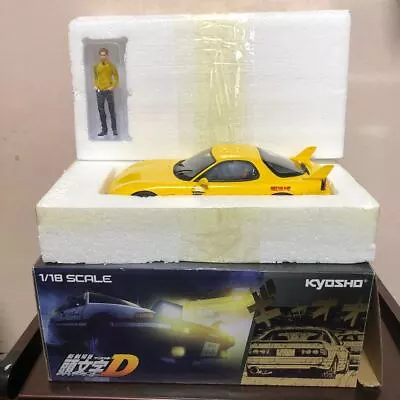 1400 Kyoshotheatrical Version Initial D Mazda Rx-7 Fd3S With Figure 1/18 Mini Ca • $309.94