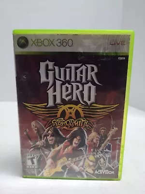 $8.99 • Buy Guitar Hero: Aerosmith (Microsoft Xbox 360, 2008) - CIB / Complete
