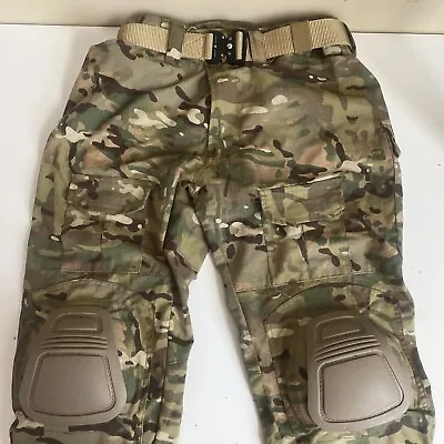 Multicam/OCP Airsoft Combat Pants With Knee Pads With Tactical Belt. X-Small • $85