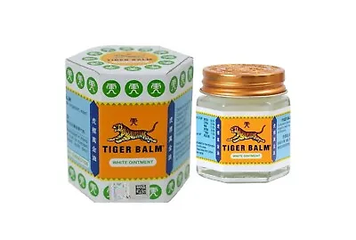 3 X Tiger Balm White Ointment  For Headache And Muscular Pain 30g • $27.50