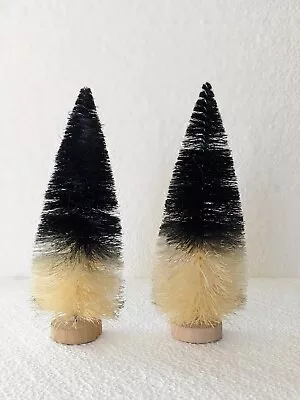 NEW 8  Bottle Brush Sisal Tree Halloween Display  • $6