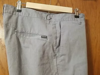 Volcom Casual Walking Shorts Mens Size 36 Light Gray 10 Inseam  • $8