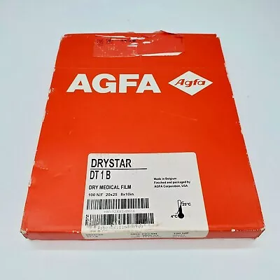 Agfa Drystar Dt1b Dry Medical Film 100nif 20x25 8x10in - Ships Free • $74.97