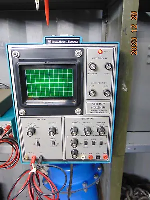 Vintage Bell & Howell School Solid State Oscilloscope 10D-203-31 • $115