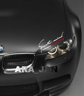 Sports Mind Racing Decal Sticker Sport Car Hood Logo Motorsport Auto Performance • $21.21