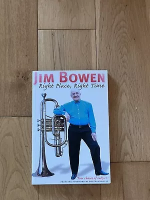 £2.49 • Buy Jim Bowen Right Place, Right Time Book