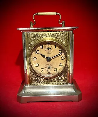 Antique Clock JOKER KIENZLE Bed Side Alarm Clock In Good Working Condition • $169