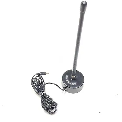 Midland MicroMobile Cobra  Antenna Base Magnetic RARE Vintage CLEAN I2 • $44.95