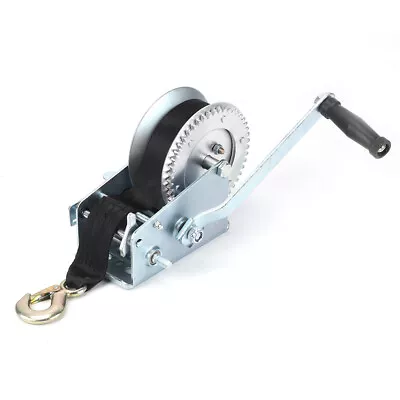 £54.59 • Buy 3200lbs Hand Winch Car Marine Boat Trailer 8.8m Manual With Crank Handle Puller