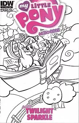 My Little Pony Micro-Series #1 Thom Zahler Sketch Sub Variant IDW 2013 • $8.99